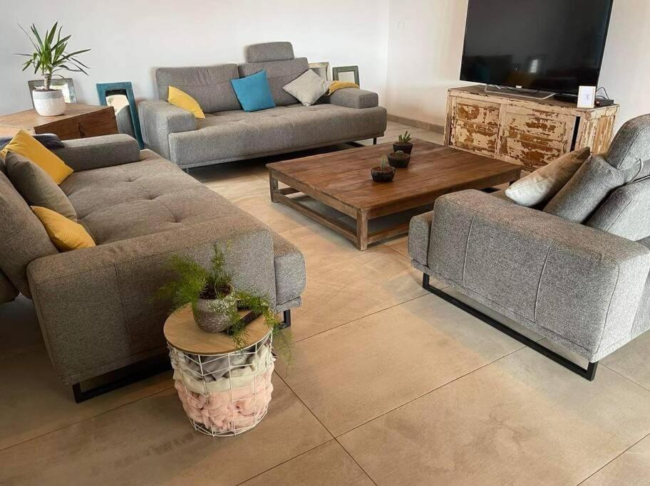 La Villa Jujubes Avec Piscine Chauffee - 5 Chambres Spacieuses Le Bois de Nefles  エクステリア 写真